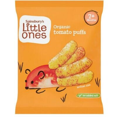 Sainsbury&#39;s Little Ones Organic Tomato Puffs