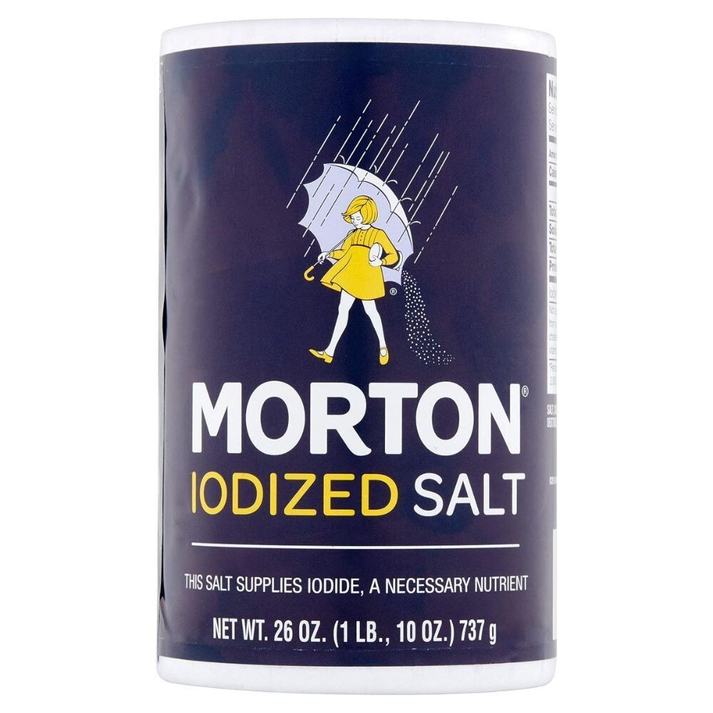 Morton Iodized Table Sea Salt