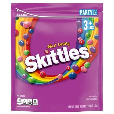 Skittles Wild Berry Chewy Party Size Candy (20g)