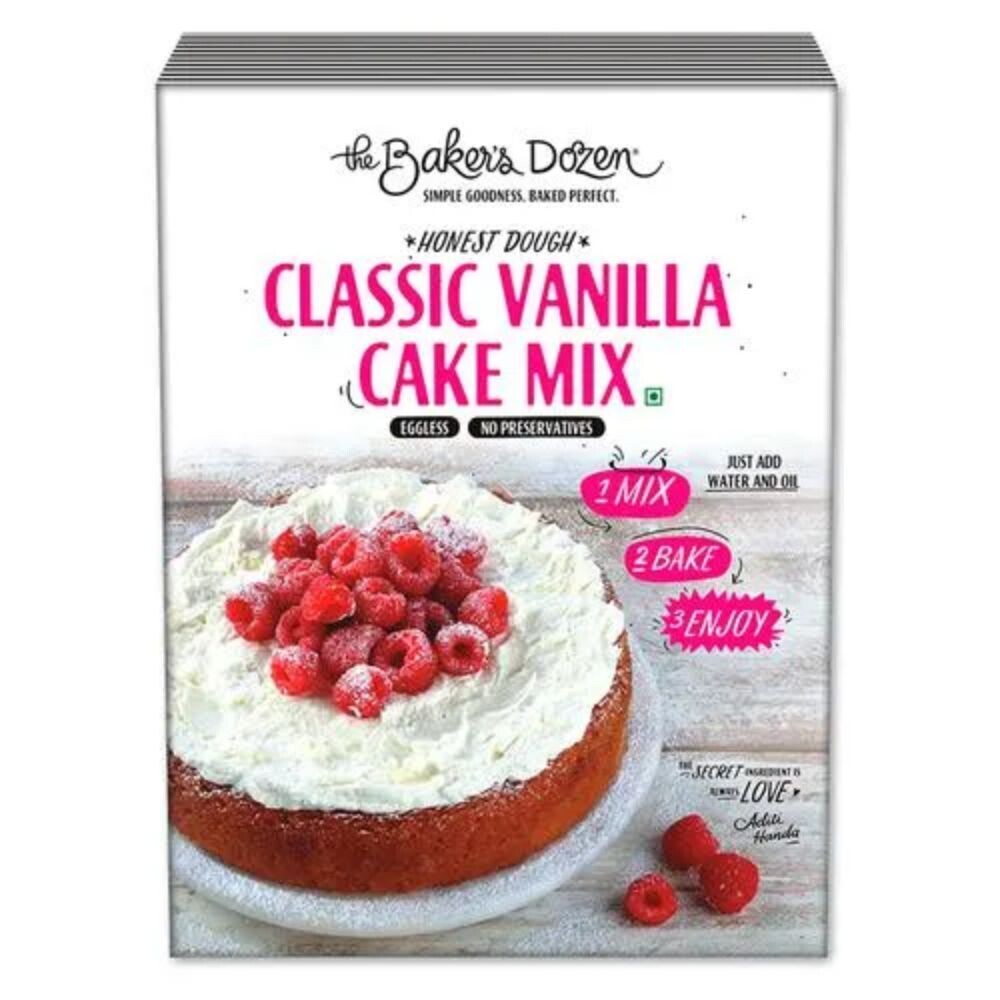 The Baker's Dozen Classic Vanilla Cake Mix