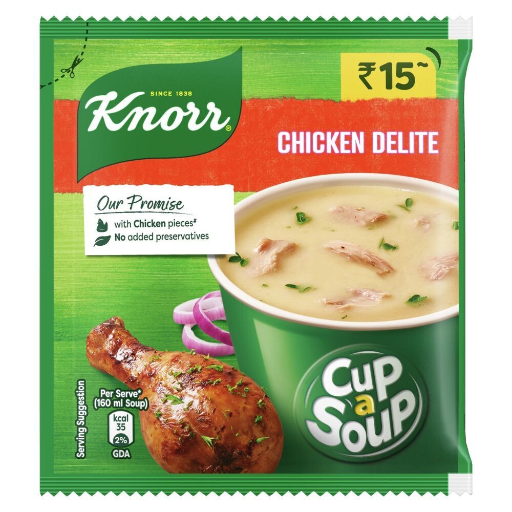 Knorr Instant Chicken delite Cup A Soup 14 g