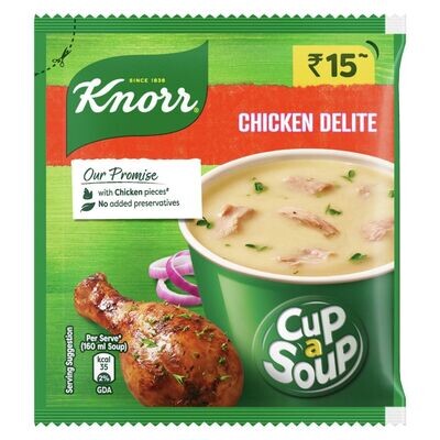 Knorr Instant Chicken delite Cup A Soup 14 g