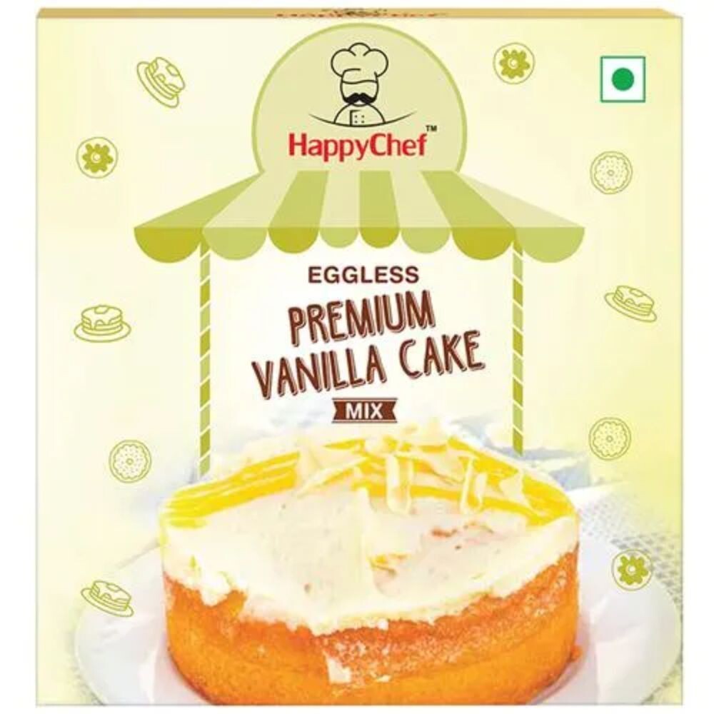 HappyChef Eggless Premium Vanilla Cake Mix