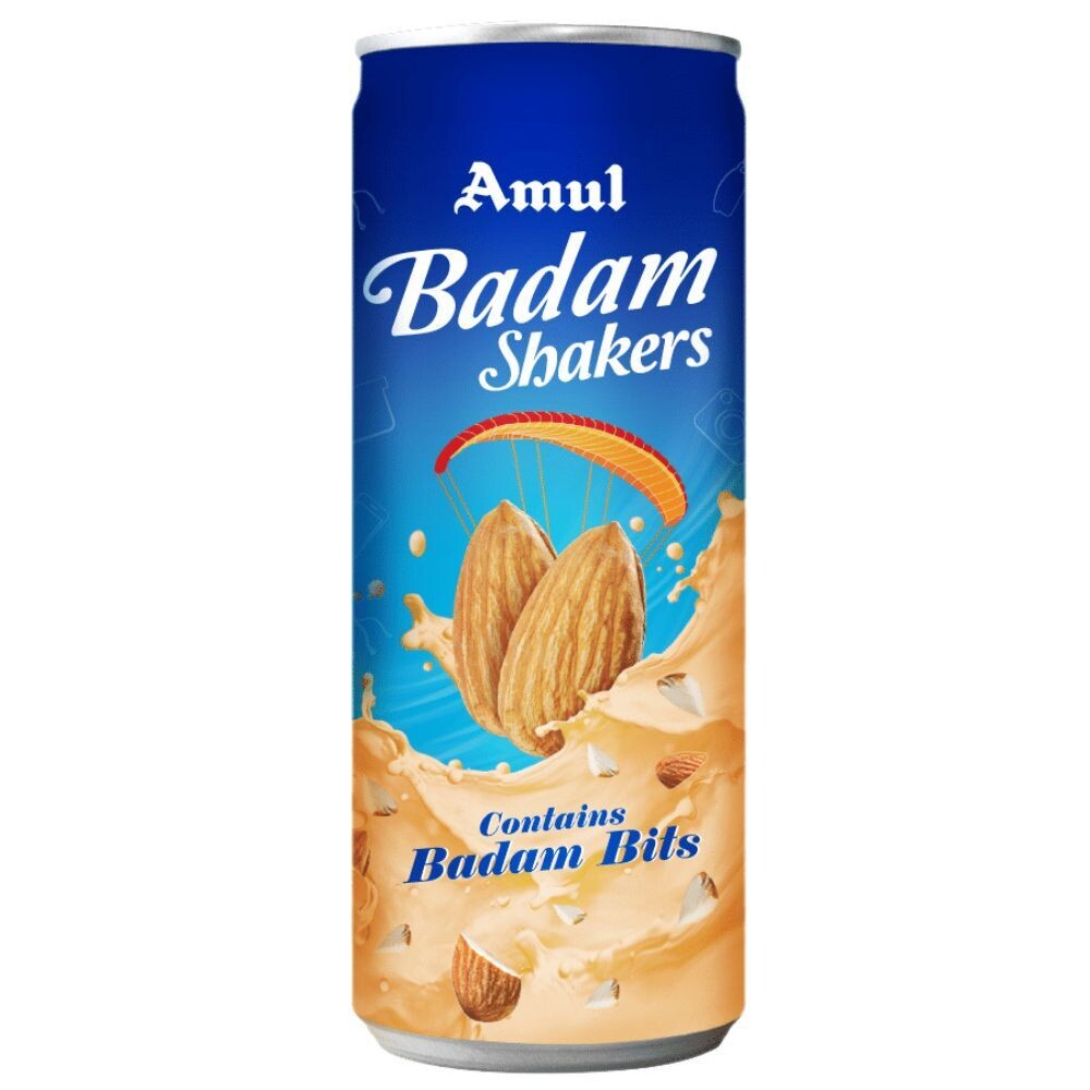 Amul Kool Badam Shakers Contains Badam Bits 200Ml