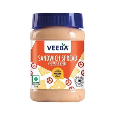 Veeba Cheese &amp; Chilli Sandwich Spread 275 g