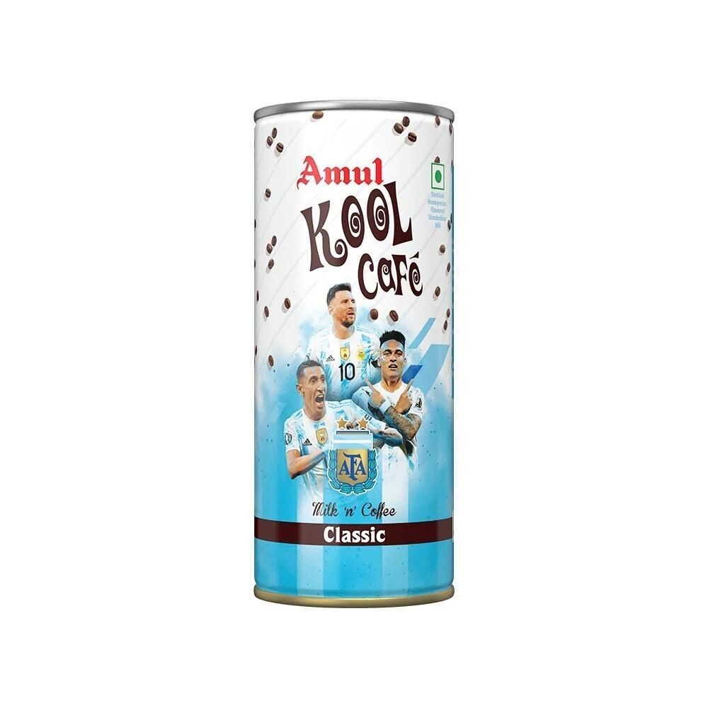 Amul Kool Cafe Milk 'n' Coffee Flavoured Milk (Can) Argentina Edition