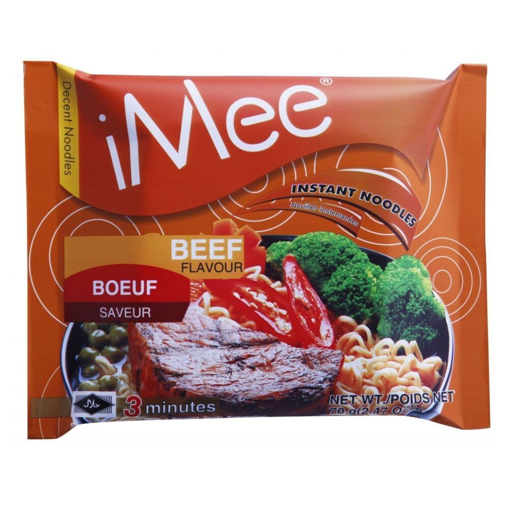 Imee Beef Flavor instant Noodles