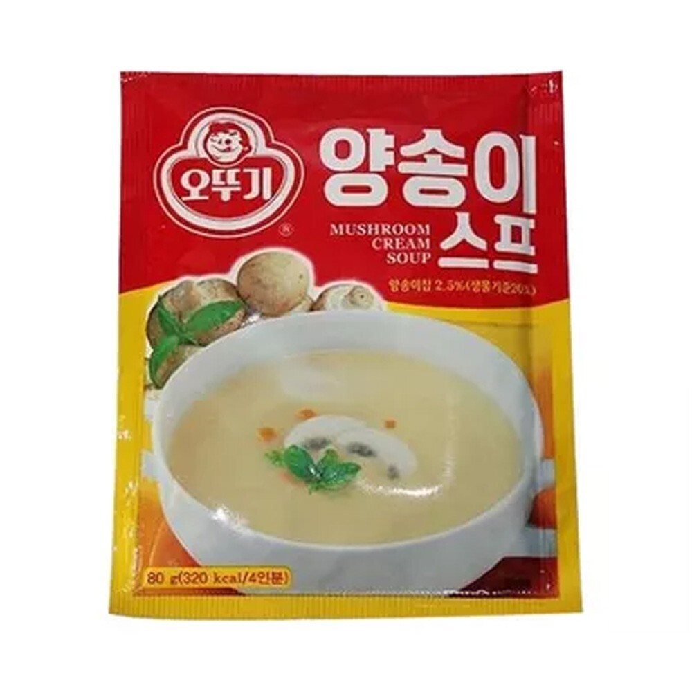 Korean Mushroom Cream Soup