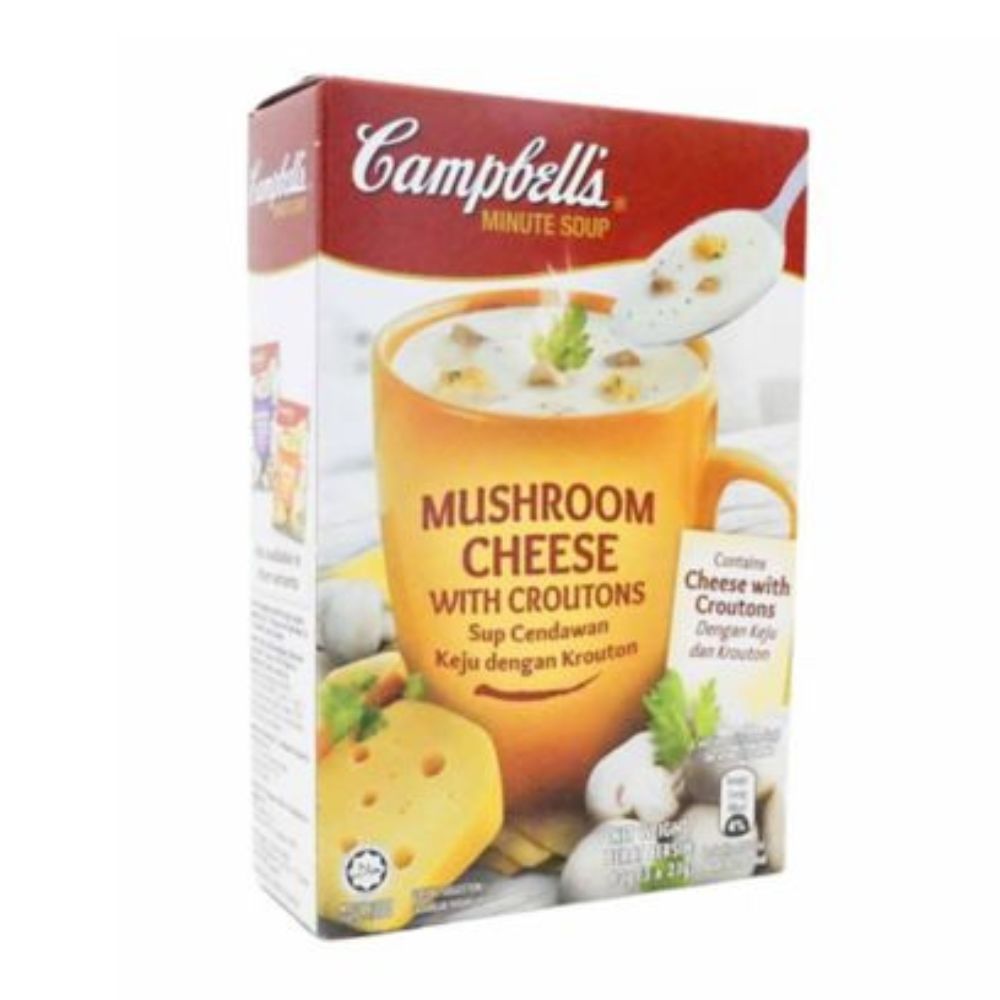 Campbellis Mushroom Cheese Cup Soup