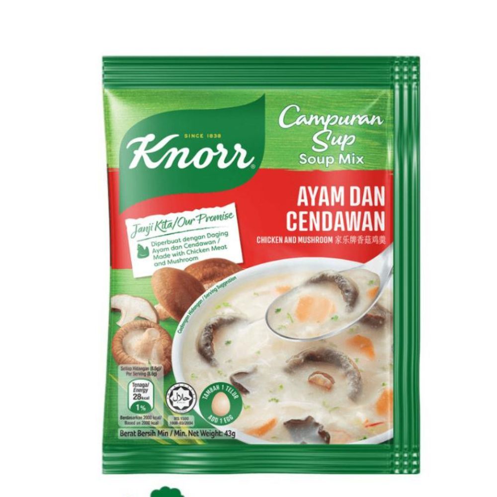 Knorr Chicken and Mushroom Soup (Malaysia)