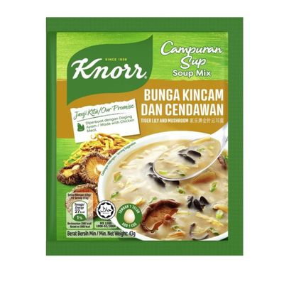 Knorr Tiger Lilly and Mushroom Soup