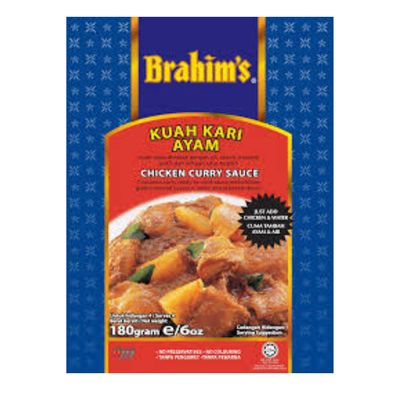 Malaysian Chicken Curry Sauce