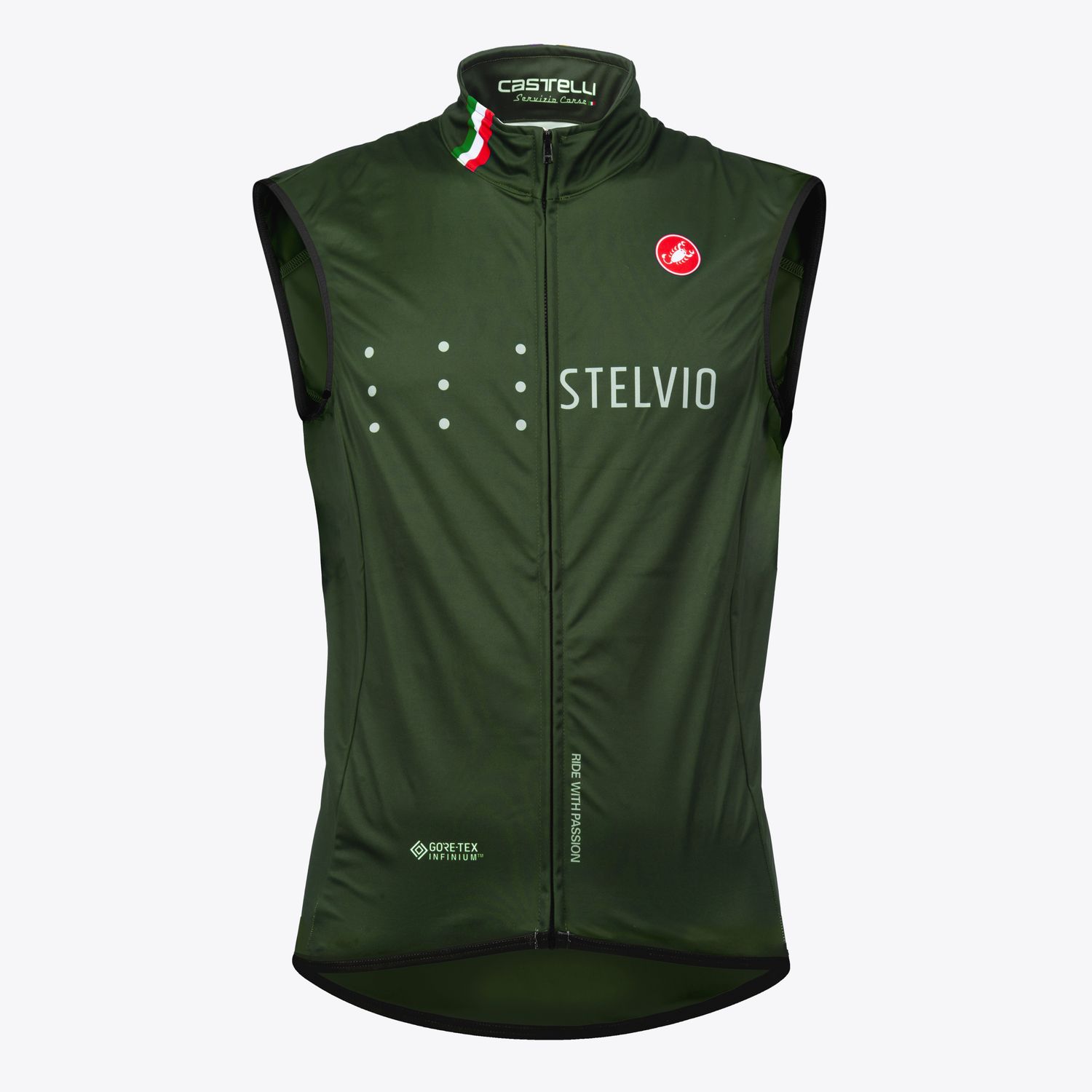 Stelvio Collection Cycling Windstopper Vest Solid