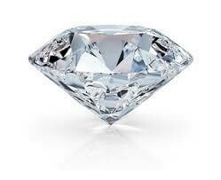 DIAMANT ROND 0.71CT - F / VVS2 - CERTIFICAT HRD - SOUS SCELLE
