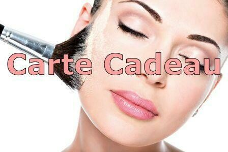 Carte Cadeau Maquillage à domicile
