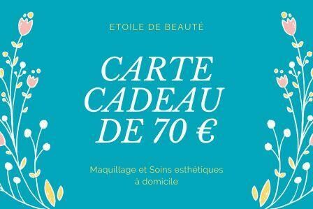 Carte Cadeau 70 €