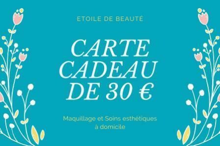 Carte Cadeau 30 €