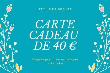 Carte Cadeau 40 €