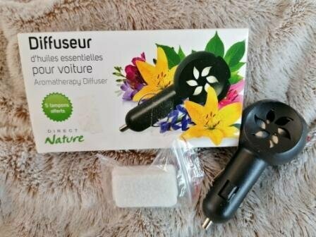 Diffuseur huile essentielle pour voiture