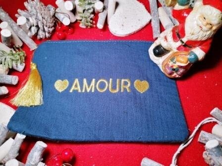 Pochette fantaisie AMOUR