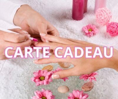 Carte Cadeau pose de vernis semi-permanent mains à domicile