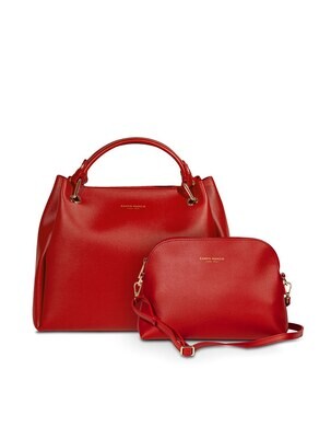 LOUISE HANDBAG WITH REMOVABLE CROSSBODY  STRAP AND INNER BAG