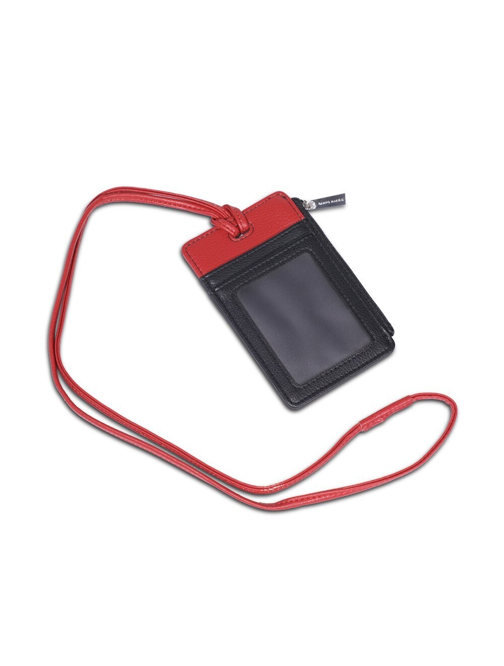 COLOMBO NECK BADGE HOLDER, COLOUR: BLACK