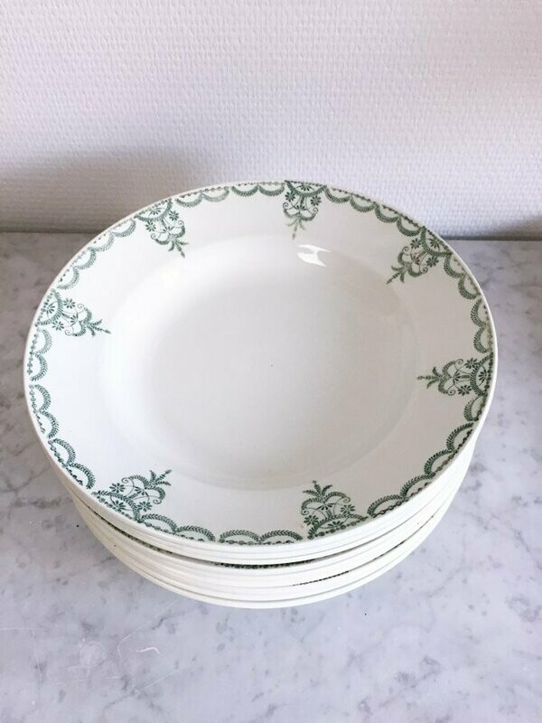 Assiette creuse "Moulin des Loups", 1960