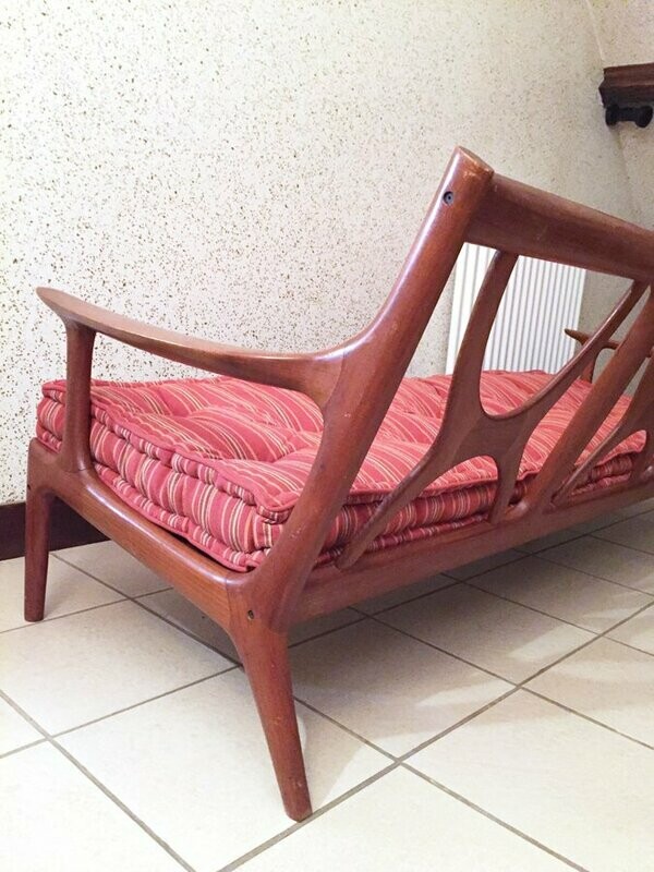 Banquette scandinave Edvard Valentinsen 1960
