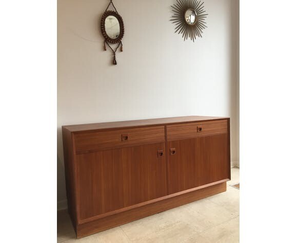 Buffet scandinave en teck "Erik Brouer", 1960