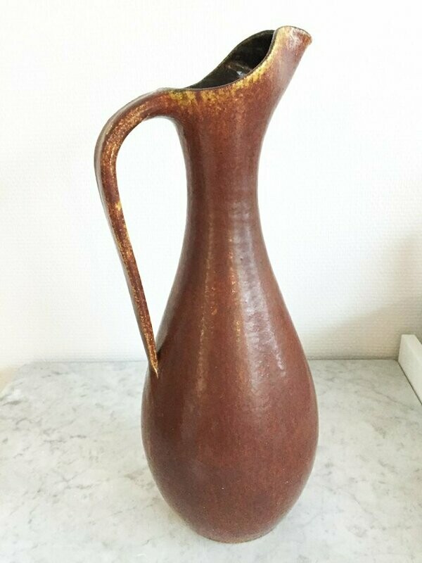 Cruche en céramique Accolay, 1970