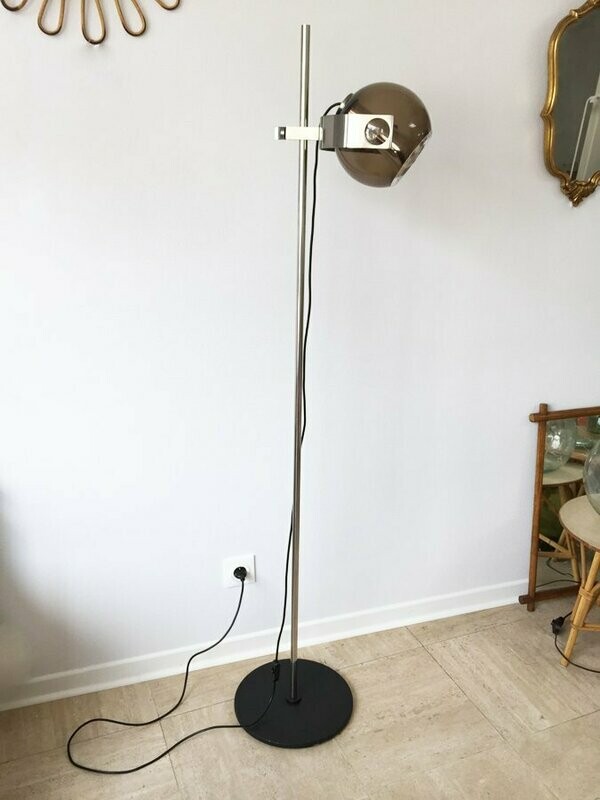 Lampadaire Eye Ball plexiglass, 1970