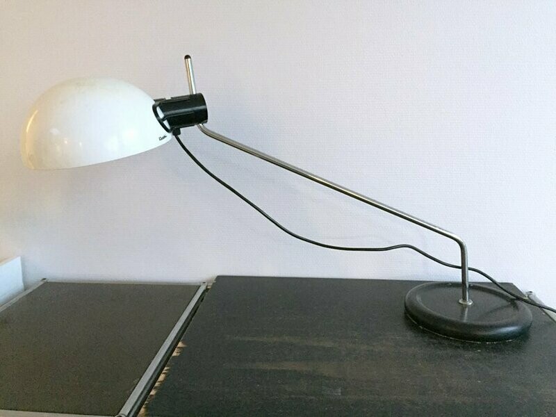Lampe bureau GUZZINI vintage, 1970