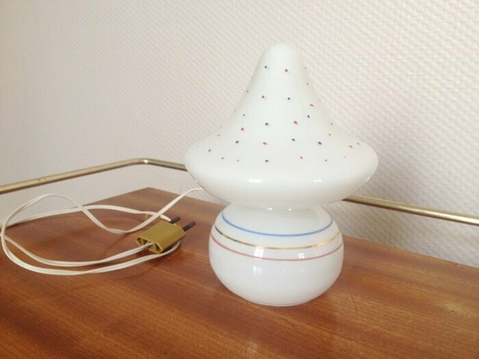 Lampe champignon vintage, années 60