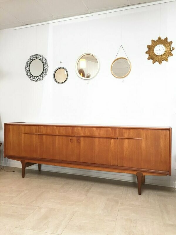 Enfilade scandinave en teck Simat, 1960