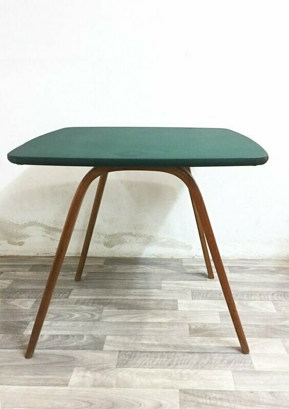 Table de jeux bow wood Steiner, 1960