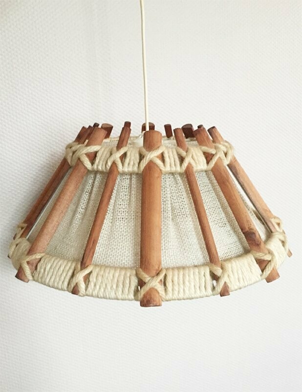 Suspension scandinave en corde, années 60