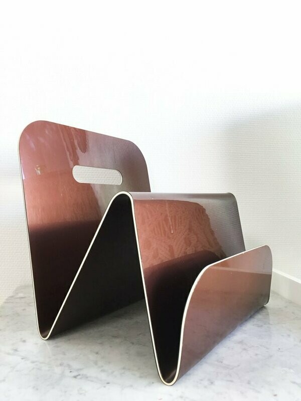 Porte revues design vintage, 1970