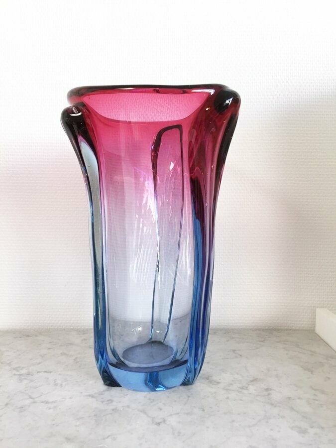 Grand vase italien Murano, 1970