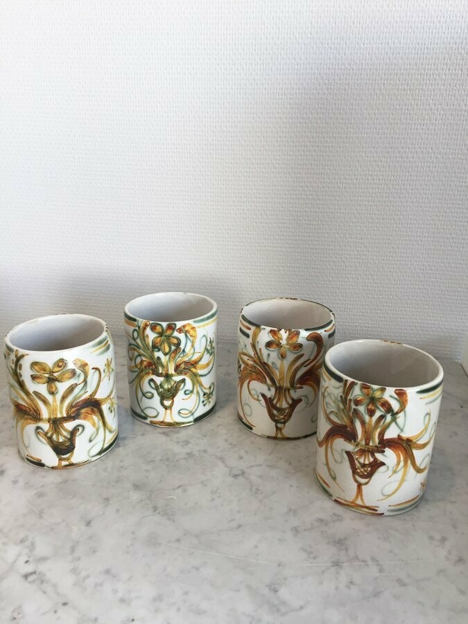 Mugs Keraluc - Quimper vintage, 1970