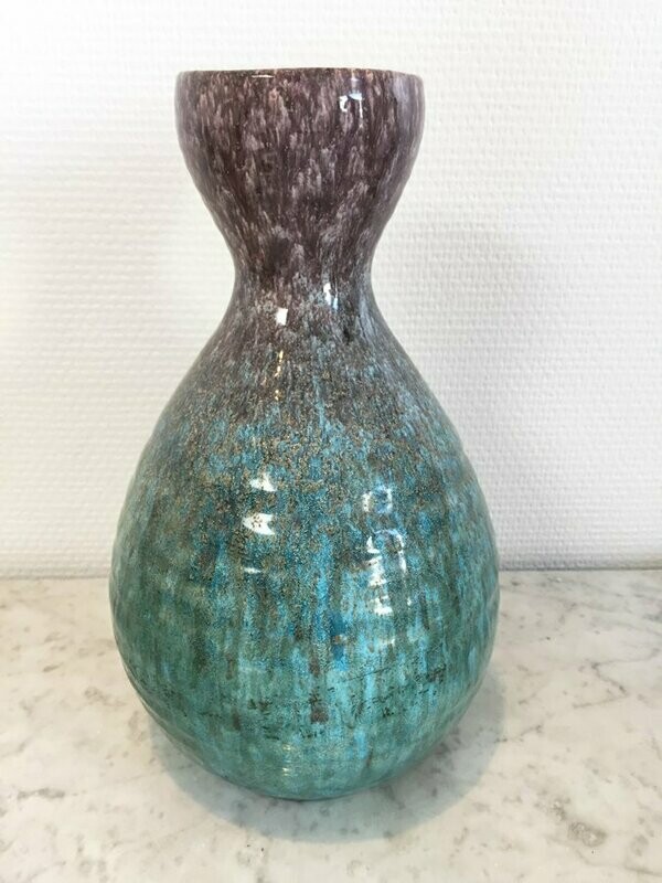 Vase Accolay bleu-violet, 1970