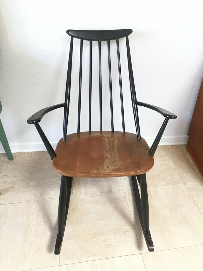 Rocking-chair Ilmari Tapiovaara, 1960