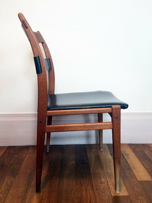 Chaise bureau scandinave, DUX  - 1960