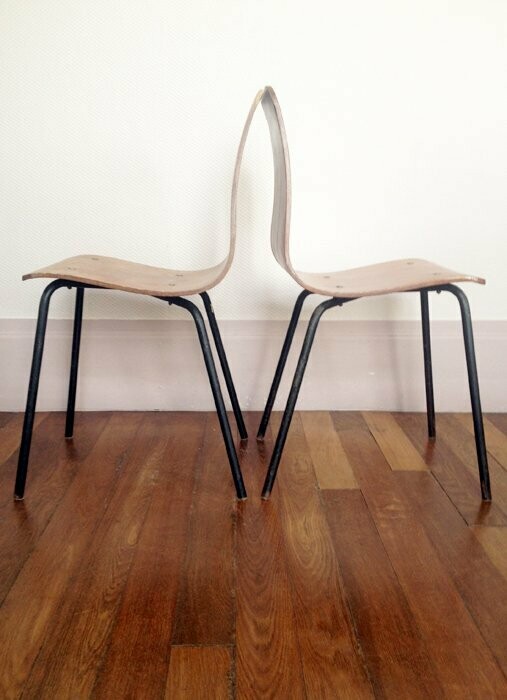 Chaises « Papyrus » Guariche, 1951