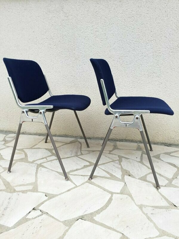 Chaises Giancarlo PIRETTI pour Castelli, 1970