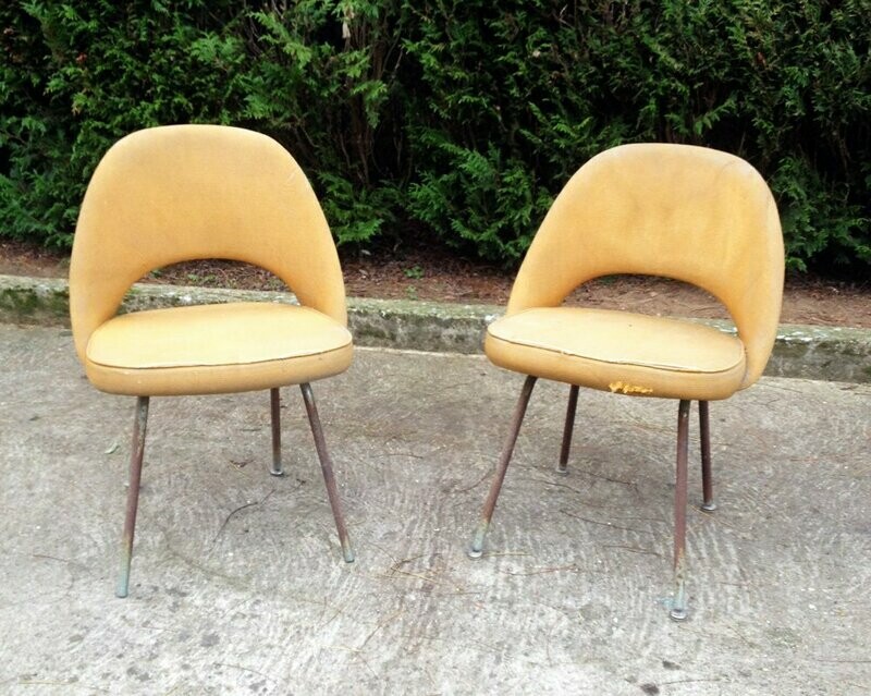 Paire chaises « Conférence Chair », Eero SAARINEN  - 1960