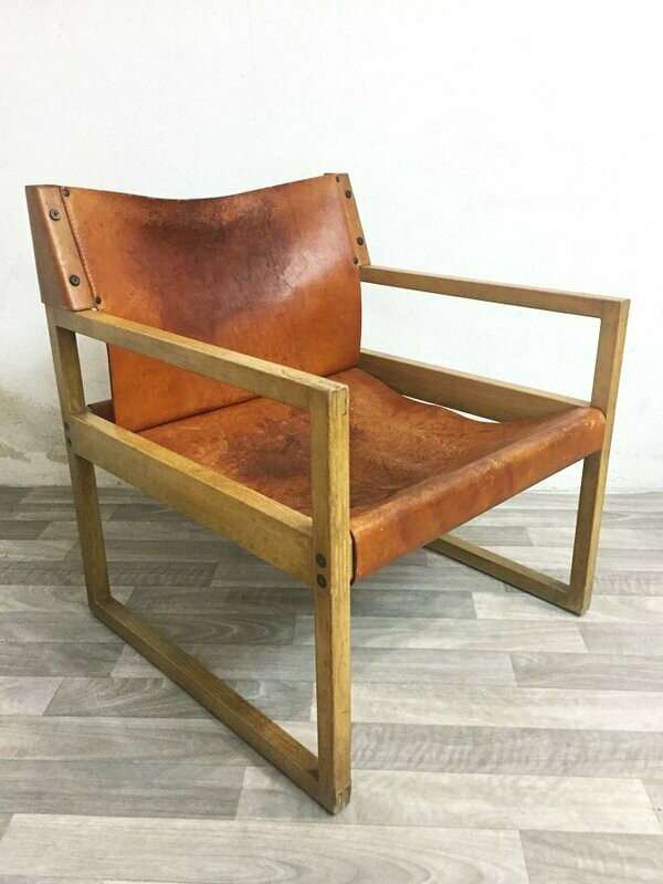 Fauteuil « safari » schlapp möbbel, 1970
