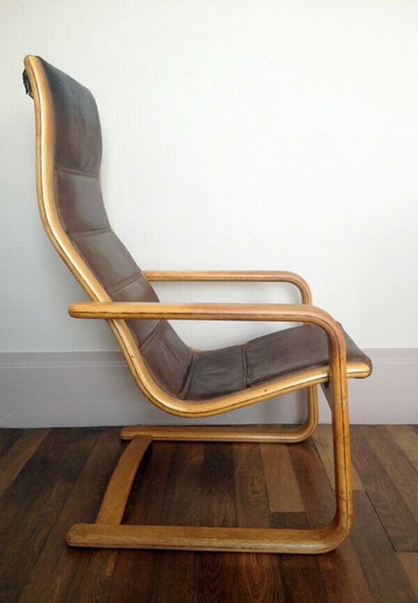 Lounge chair Scandinave « Yngve Ekstrom », 1970