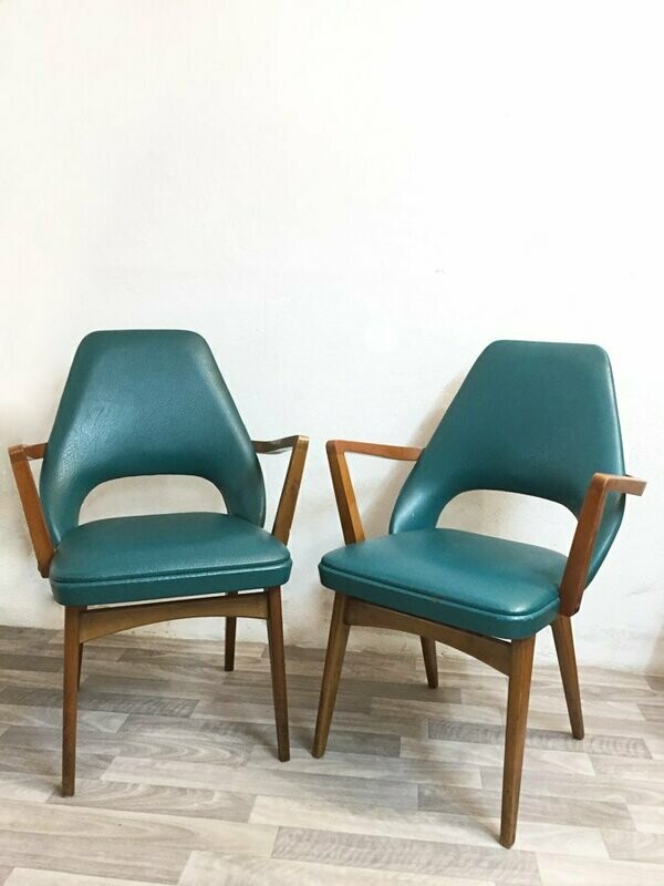 Paire de fauteuils vintage, 1973