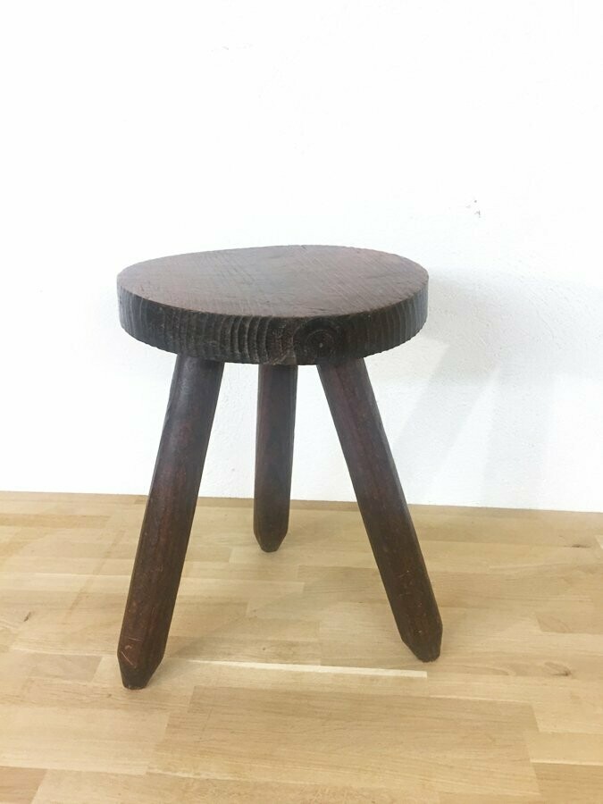 Tabouret tripode vintage 1960